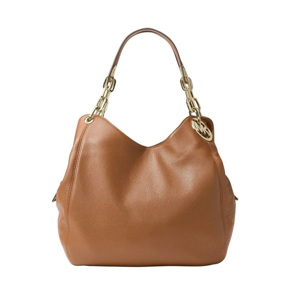 Michael Kors Fulton Large Leather Shoulder Handbag